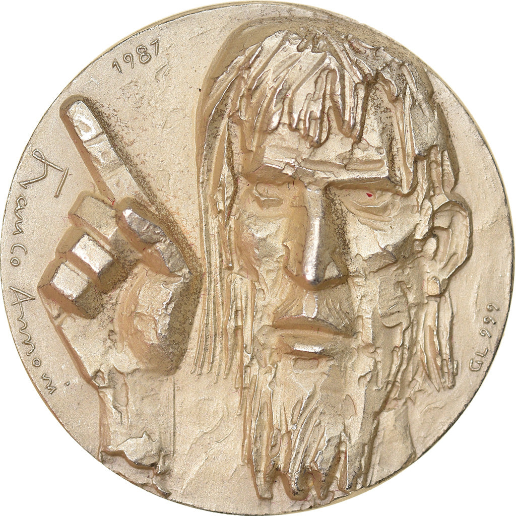Switzerland, Medal, Bruder Klaus, 500 Todestag, Religions & beliefs, 1987