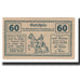 Banconote, Austria, Obernberg Am Inn, 60 Heller, cavalier 2, 1920, 1920-09-01