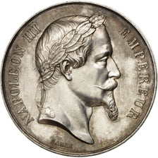 Francia, Medal, Second French Empire, Business & industry, Barre, SPL-, Argento