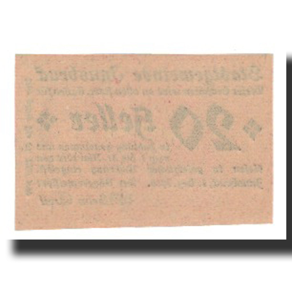Biljet, Oostenrijk, Innsbruck, 20 Heller, N.D, 1919, 1919-05-31, SUP, Mehl:FS