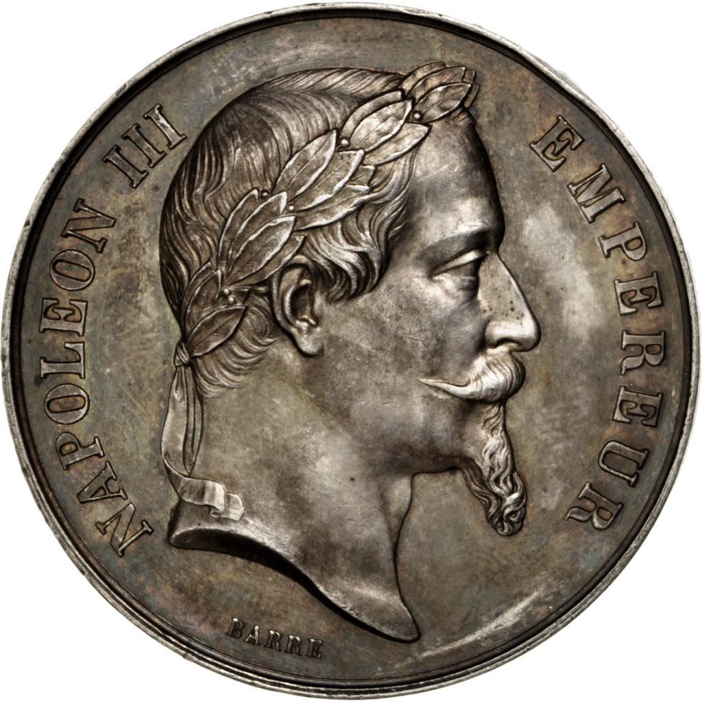 Francja, Medal, Drugie imperium francuskie, Biznes i przemysł, Barre