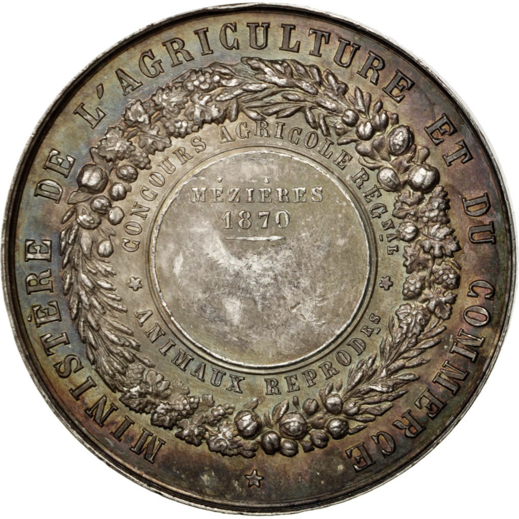 Francja, Medal, Drugie imperium francuskie, Biznes i przemysł, Barre