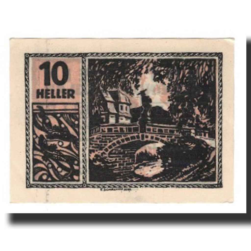 Biljet, Oostenrijk, Maxglan, 10 Heller, Texte, 1920, 1920-11-01, SUP, Mehl:FS