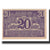Banconote, Austria, Oberösterreich, 20 Heller, valeur faciale, 1920