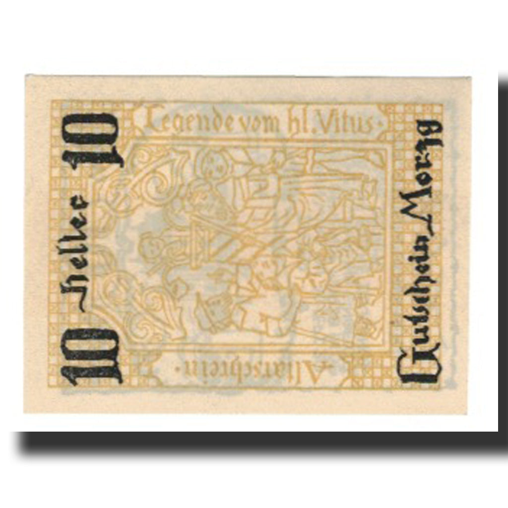 Banknot, Austria, Morzg, 10 Heller, Maison, 1920, 1920-09-30, UNC(65-70)