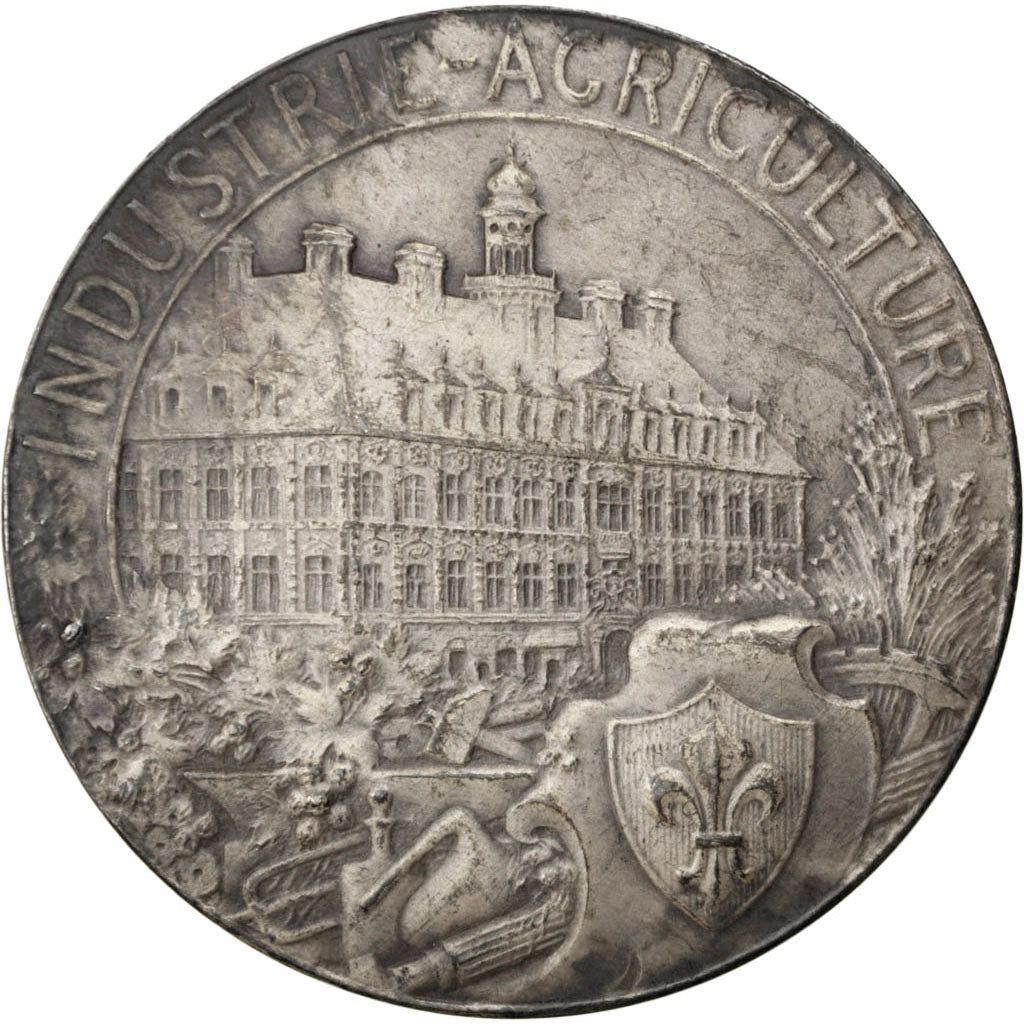 Francia, Medal, French Third Republic, Business & industry, Lefebvre, MBC+
