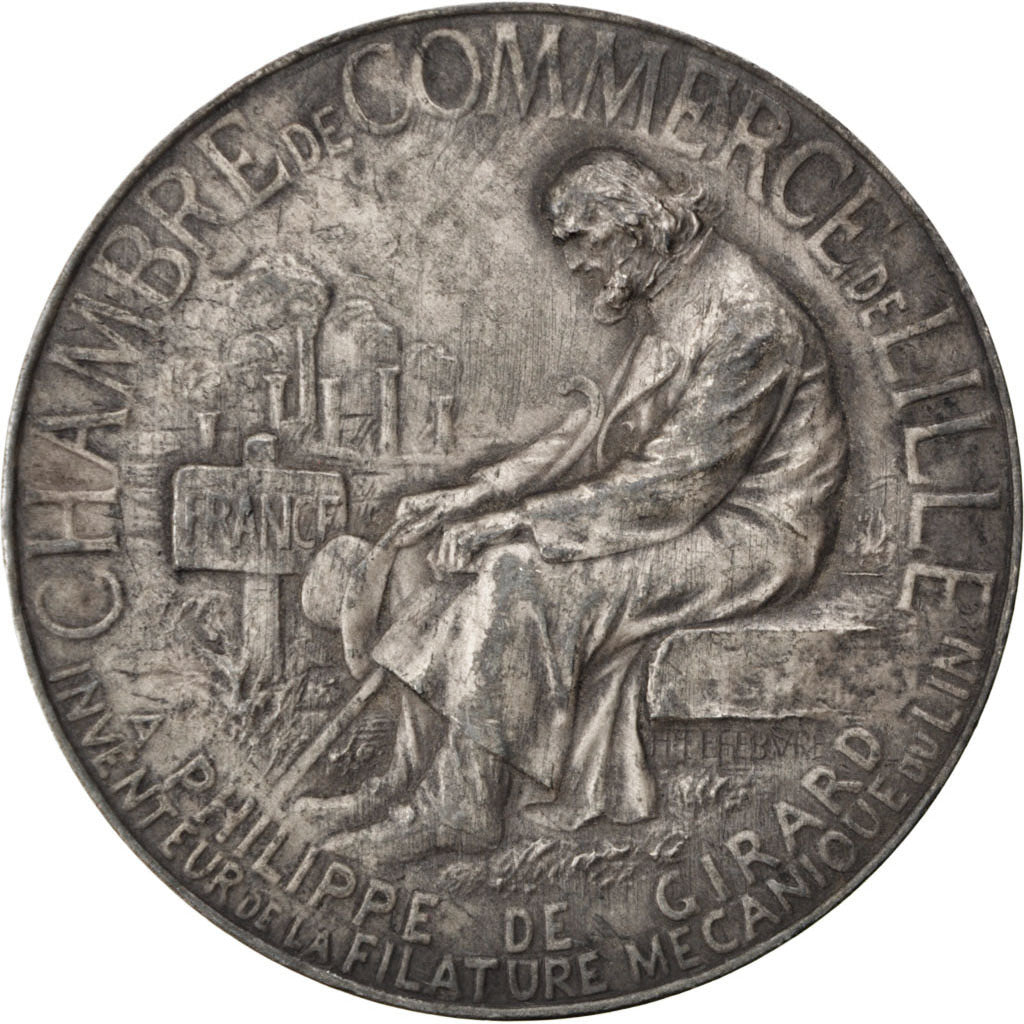 Francja, Medal, Trzecia Republika Francuska, Biznes i przemysł, Lefebvre