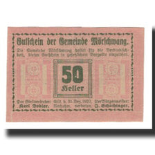 Banconote, Austria, Mörschwang O.Ö. Gemeinde, 50 Heller, valeur faciale 2