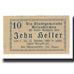 Nota, Áustria, Grieskirchen, 10 Heller, texte 1, 1920, 1920-10-15, EF(40-45)