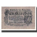 Banconote, Austria, Gunskirchen, 50 Heller, Eglise 5, 1921, 1921-06-01, SPL-