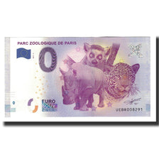 France, Billet Touristique - 0 Euro, 75/ Paris - Parc Zoologique de Paris, 2017