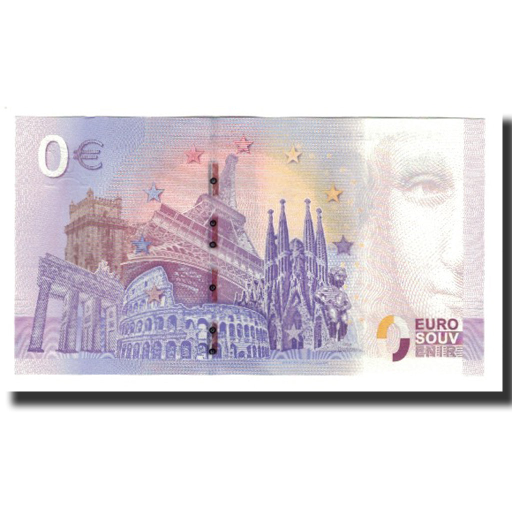 Frankreich, Tourist Banknote - 0 Euro, 80/ Amiens - La Cathédrale d'Amiens