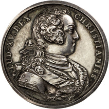 France, Medal, Louis XV, History, AU(55-58), Silver