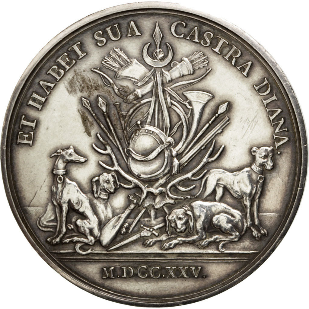 France, Medal, Louis XV, History, AU(55-58), Silver