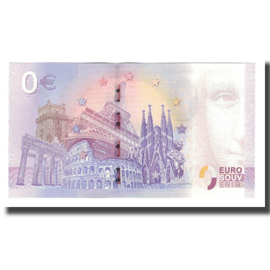 França, Tourist Banknote - 0 Euro, 33/ Bordeaux - La Tour Pey Berland, 2018
