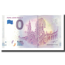 Vatikan, Tourist Banknote - 0 Euro, Vatican - Le Pape Jean-Paul II, 2018, UNC