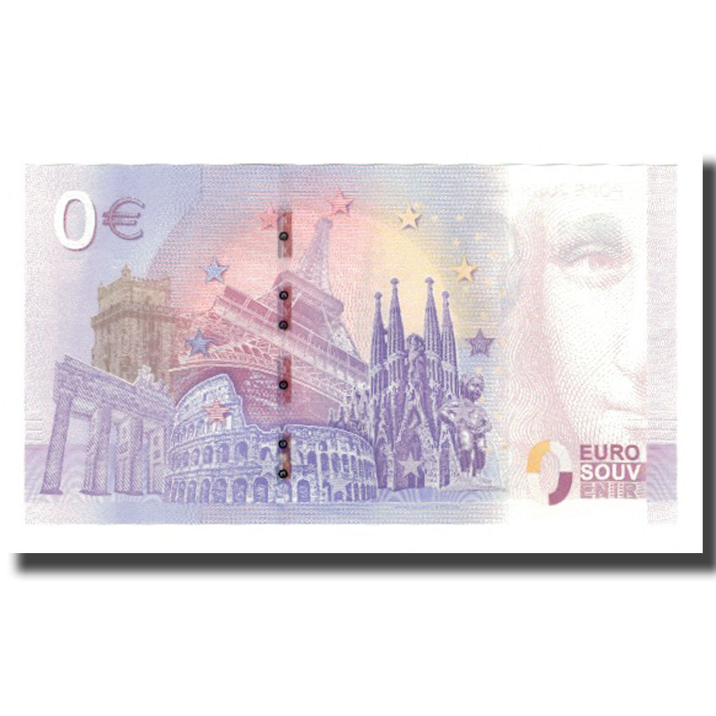 Vatikan, Tourist Banknote - 0 Euro, Vatican - Le Pape Jean-Paul II, 2018, UNC