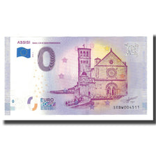 Włochy, Tourist Banknote - 0 Euro, Italy - Assisi - La Basilique
