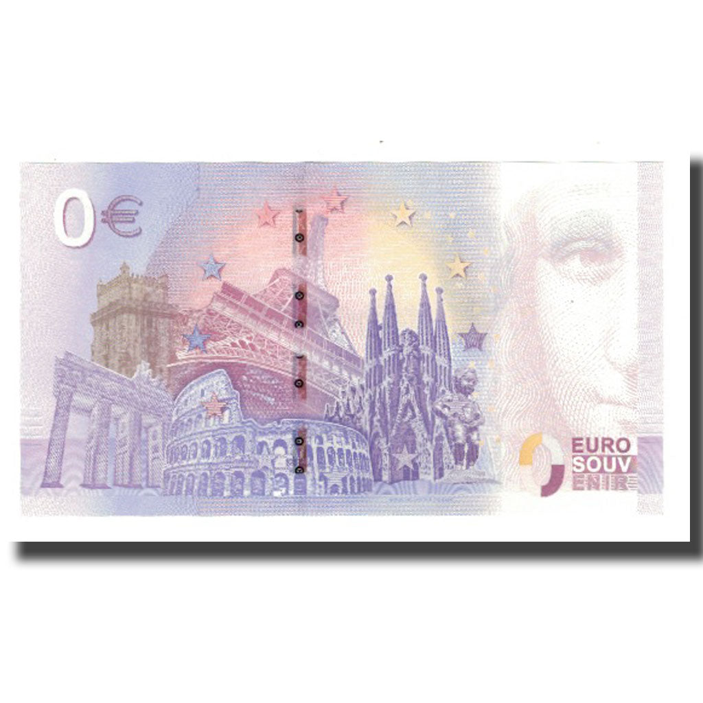 Italie, Billet Touristique - 0 Euro, Italy - Pisa - La Tour de Pise - La Place