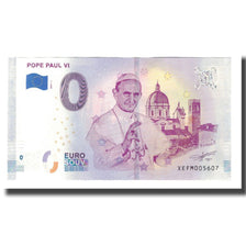 Watykan, Tourist Banknote - 0 Euro, Vatican - La basilique Saint-Pierre - Le