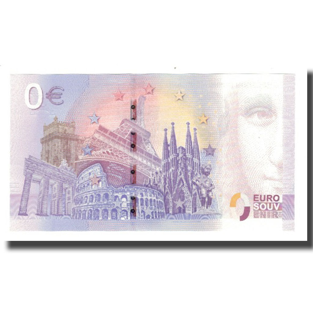 Finlande, Billet Touristique - 0 Euro, Finland - Helsinki Suomi - La Cathédrale