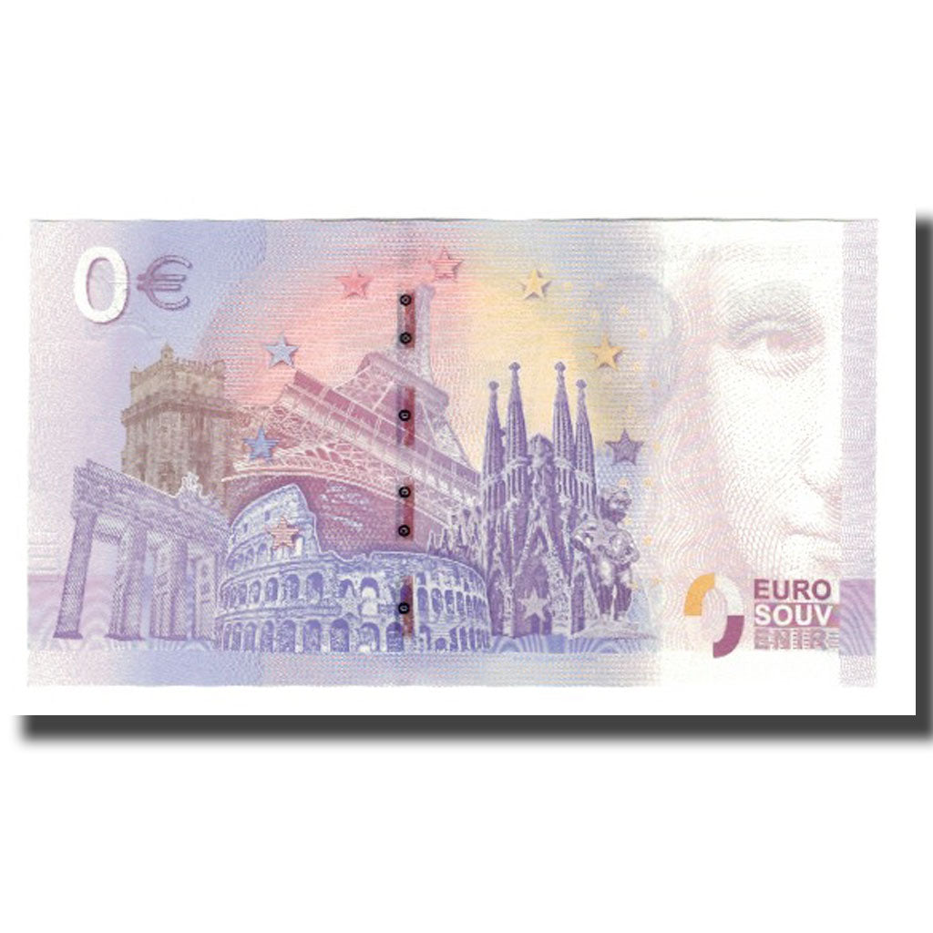 Finland, Tourist Banknote - 0 Euro, Finland - Helsinki Suomi - La Cathédrale