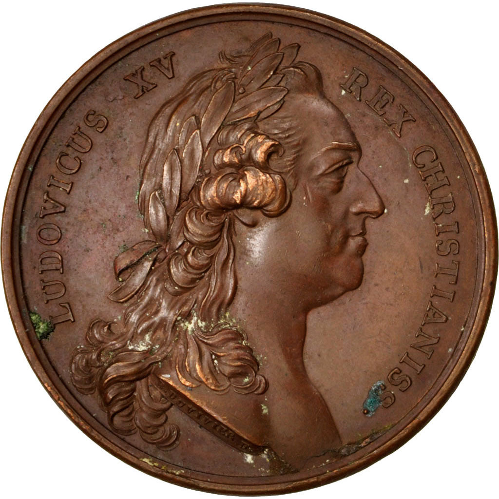 France, Médaille, Pacte de Famille entre la France et l'Espagne, Louis XV