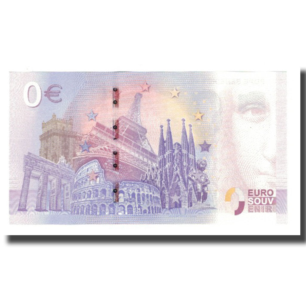 Vaticano, Tourist Banknote - 0 Euro, Vatican - Italy - Le Pape Benoît XVI