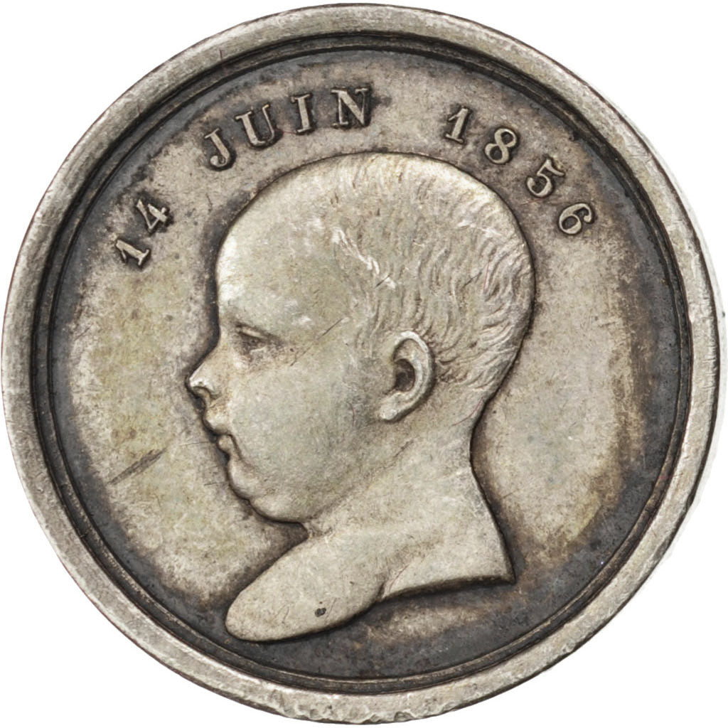 FRANCE, Politics, Society, War, Second French Empire, Medal, AU(50-53), Silver,.