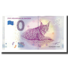 Spain, Tourist Banknote - 0 Euro, Spain - Madrid - Le Zoo Aquarium de Madrid -