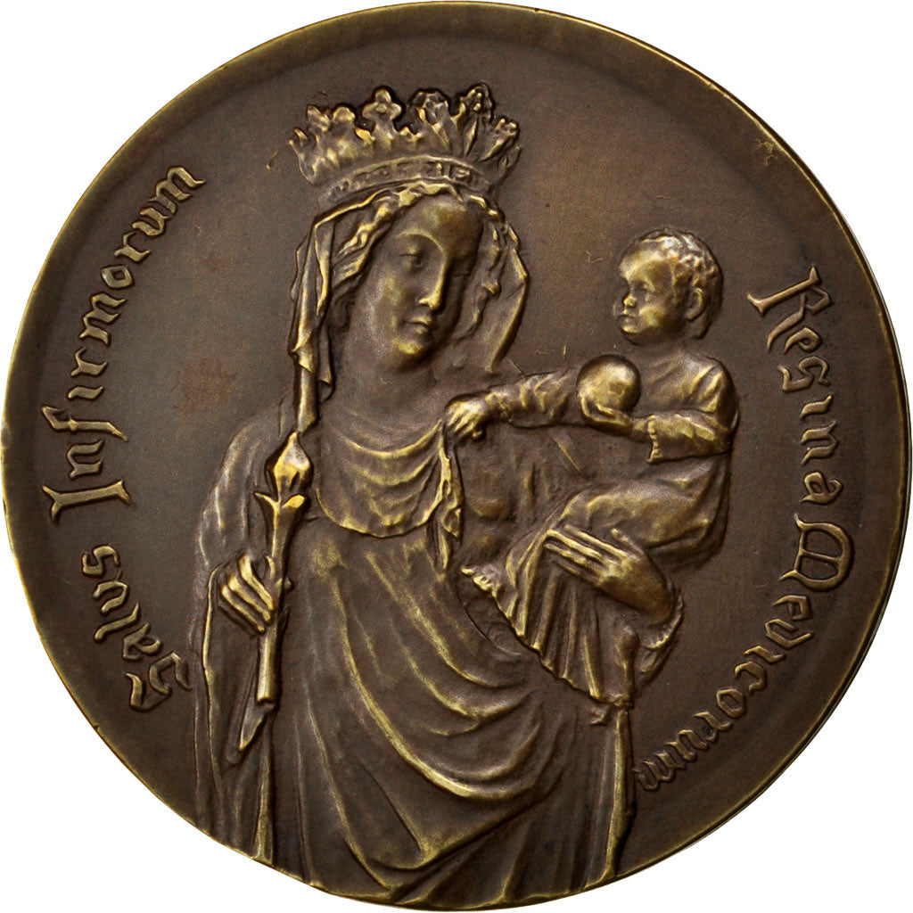Francia, Medal, French Fifth Republic, Religions & beliefs, EBC, Bronce