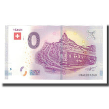 Suíça, Tourist Banknote - 0 Euro, Switzerland - Täsch - Navette de Zermatt -