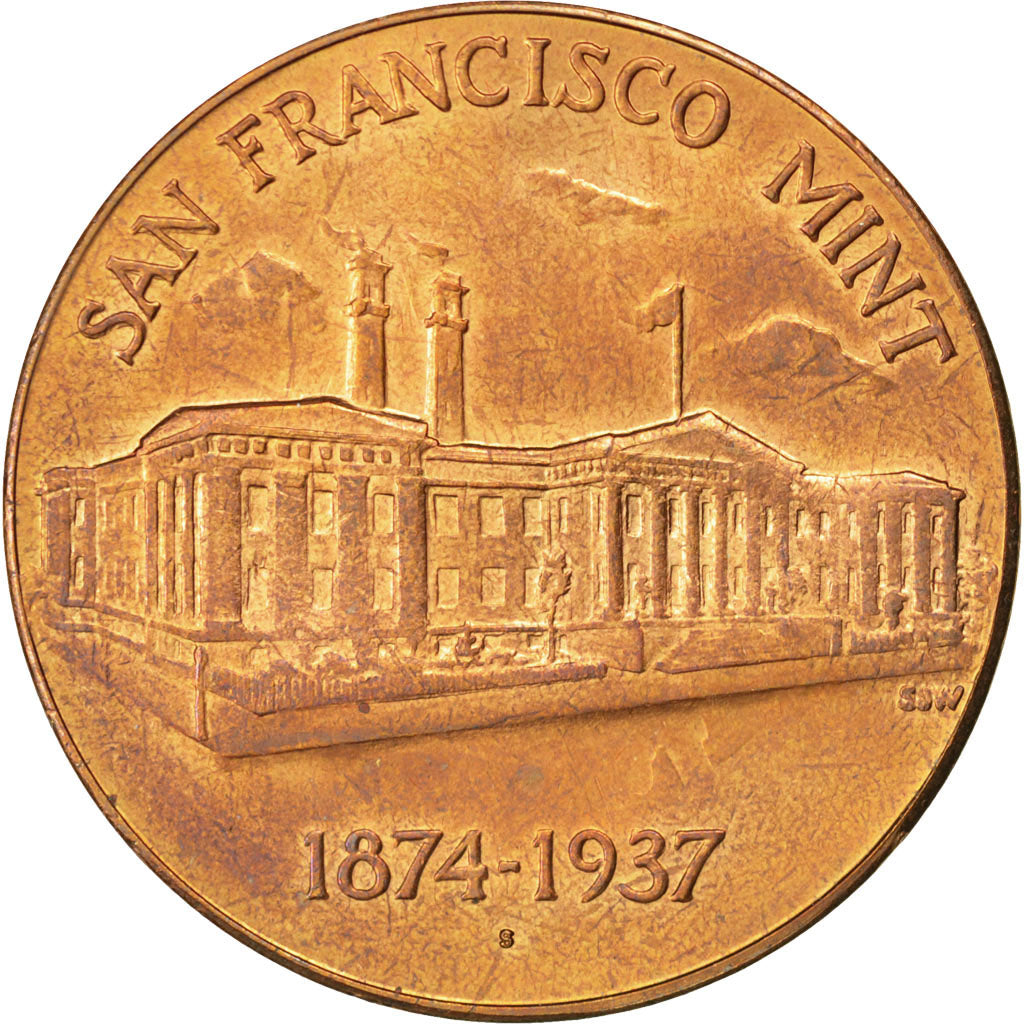United States, Politics, Society, War, Medal, AU(50-53), Copper, 37, 26.00