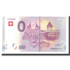 Schweiz, Tourist Banknote - 0 Euro, Switzerland - Lucerne - Village Médiéval -