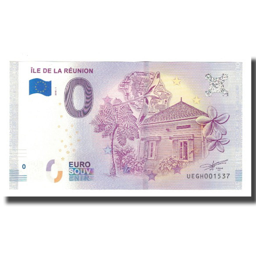 Frankrijk, Tourist Banknote - 0 Euro, 97/ Réunion - Ile de la Réunion - Case