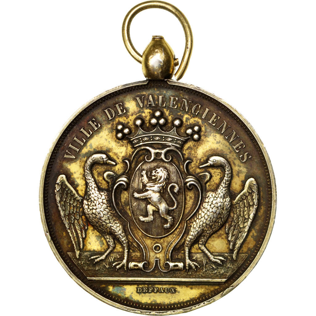 FRANCE, Sports & leisure, French Third Republic, Medal, AU(55-58), Vermeil, 41,.