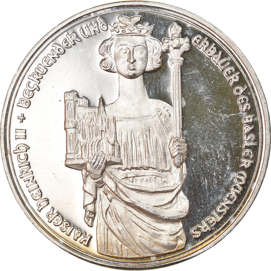 Switzerland, Medal, 950 Jahre Basler Muenster, Arts & Culture, 1969, MS(60-62)