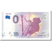 Ireland, Billet Touristique - 0 Euro, Ireland - Dublin - Ireland Map - Harpe