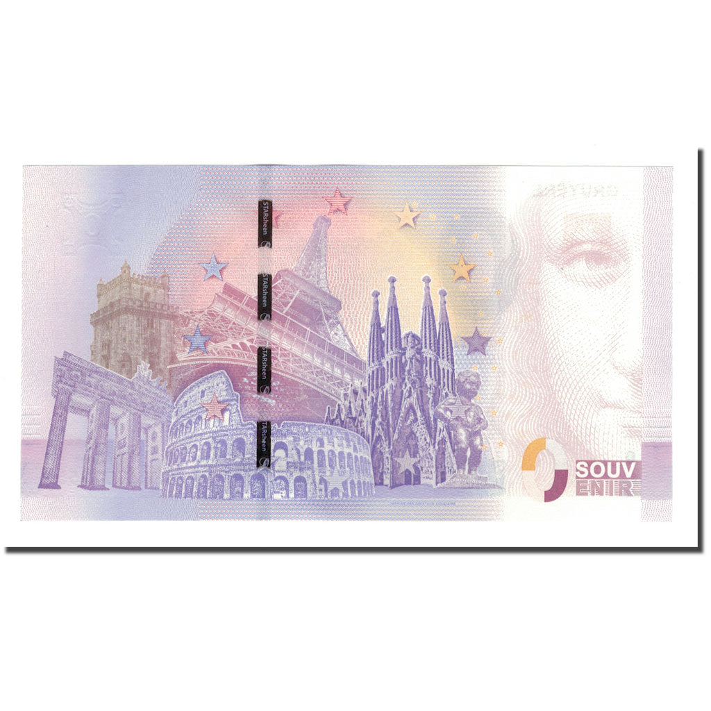 Schweiz, Tourist Banknote - 0 Euro, Switzerland - Gruyère - Ville Médiévale -