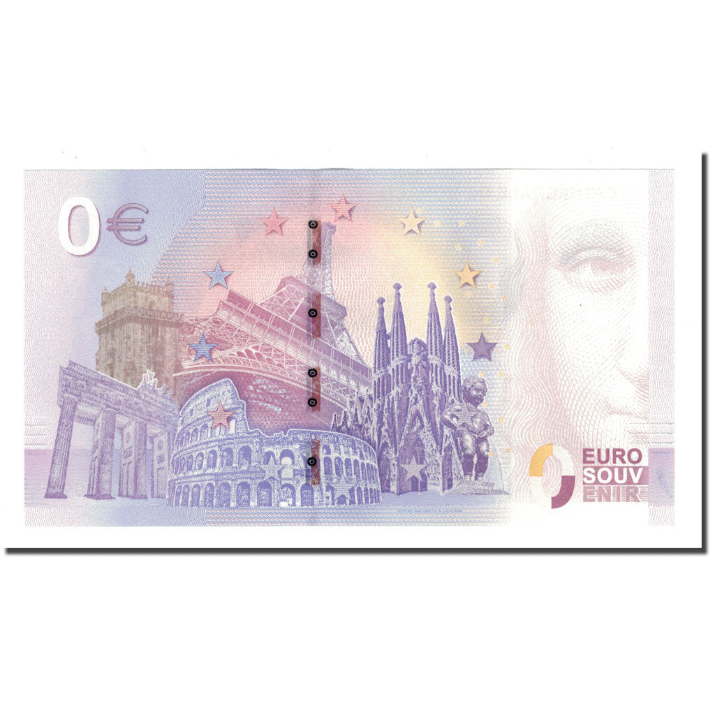 France, Tourist Banknote - 0 Euro, 98/ Monaco - Cathédrale