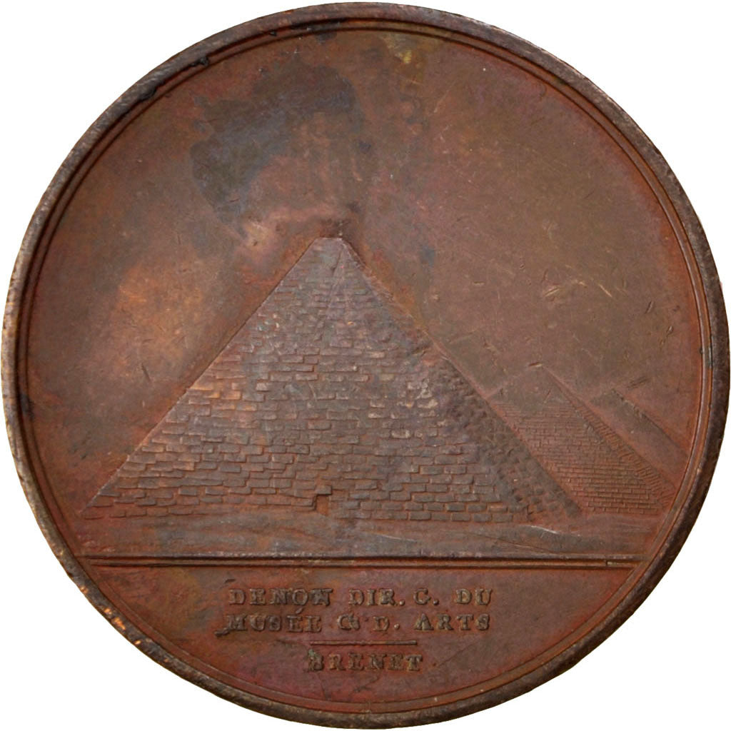 Francia, Medal, French Directory, Politics, Society, War, Brenet, BB+, Rame, 33