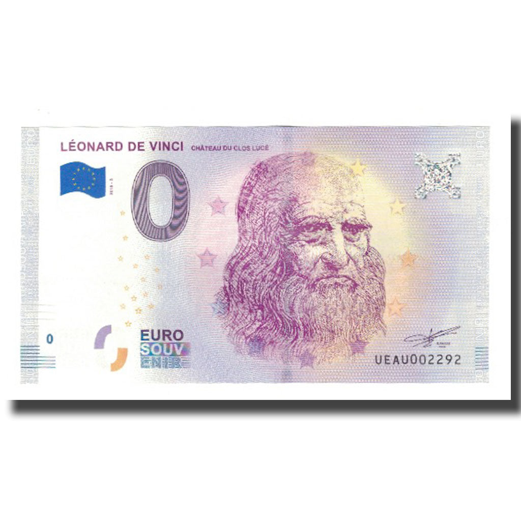 Francia, Tourist Banknote - 0 Euro, 37/ Amboise - Château du Clos Lucé -