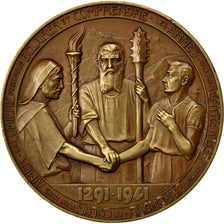 Switzerland, Medal, Politics, Society, War, AU(50-53), Copper