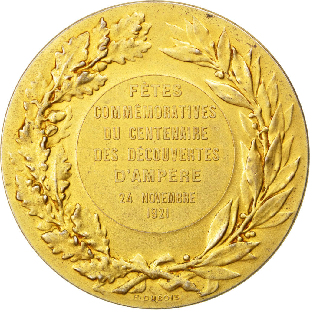 FRANCE, Sciences & Technologies, French Third Republic, Medal, AU(50-53),...