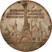 France, Medal, French Third Republic, Politics, Society, War, VF(30-35), Copper