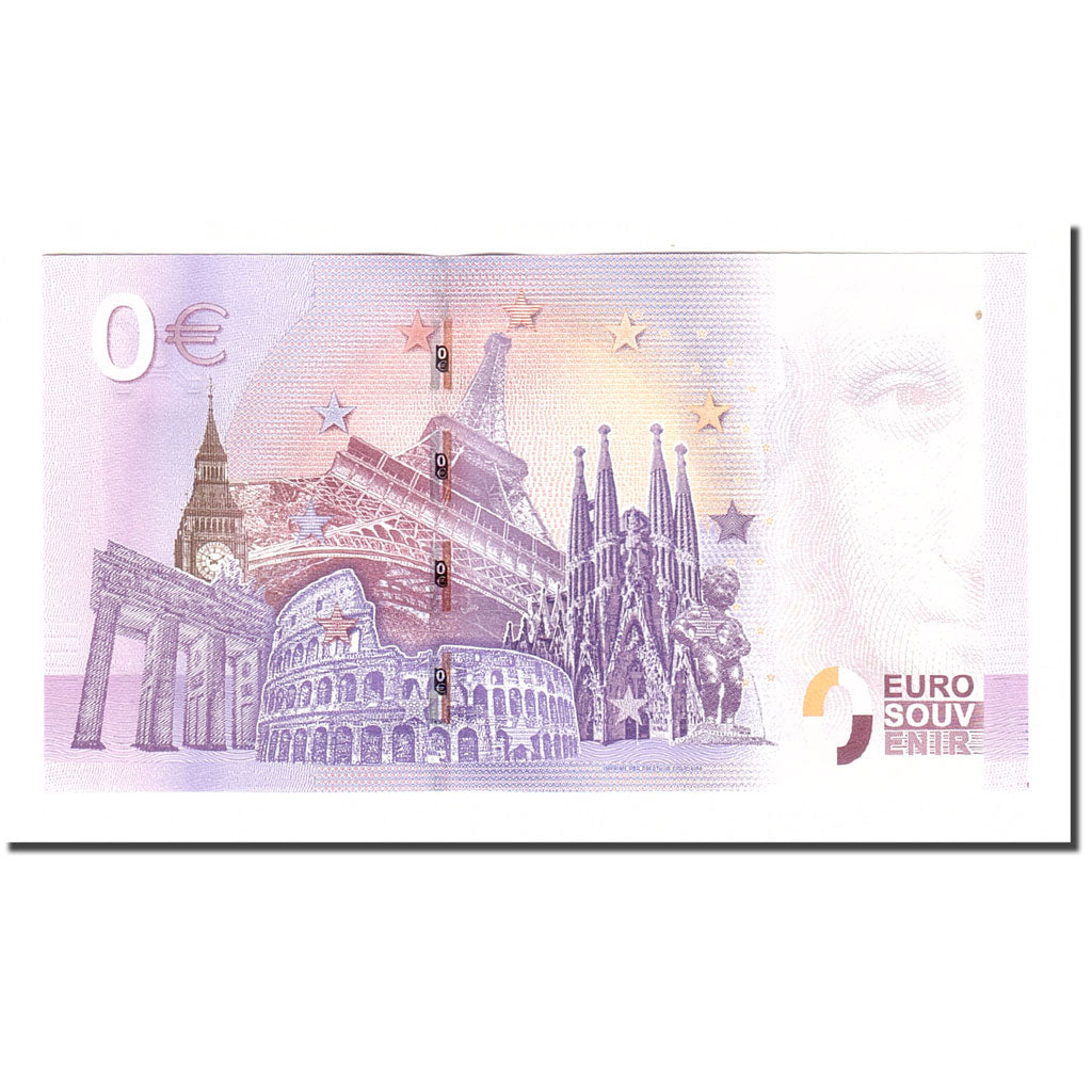 Frankreich, Tourist Banknote - 0 Euro, 55/ Verdun - Départ du Soldat Inconnu