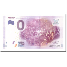 France, Tourist Banknote - 0 Euro, 55/ Verdun - Départ du Soldat Inconnu N°6 -
