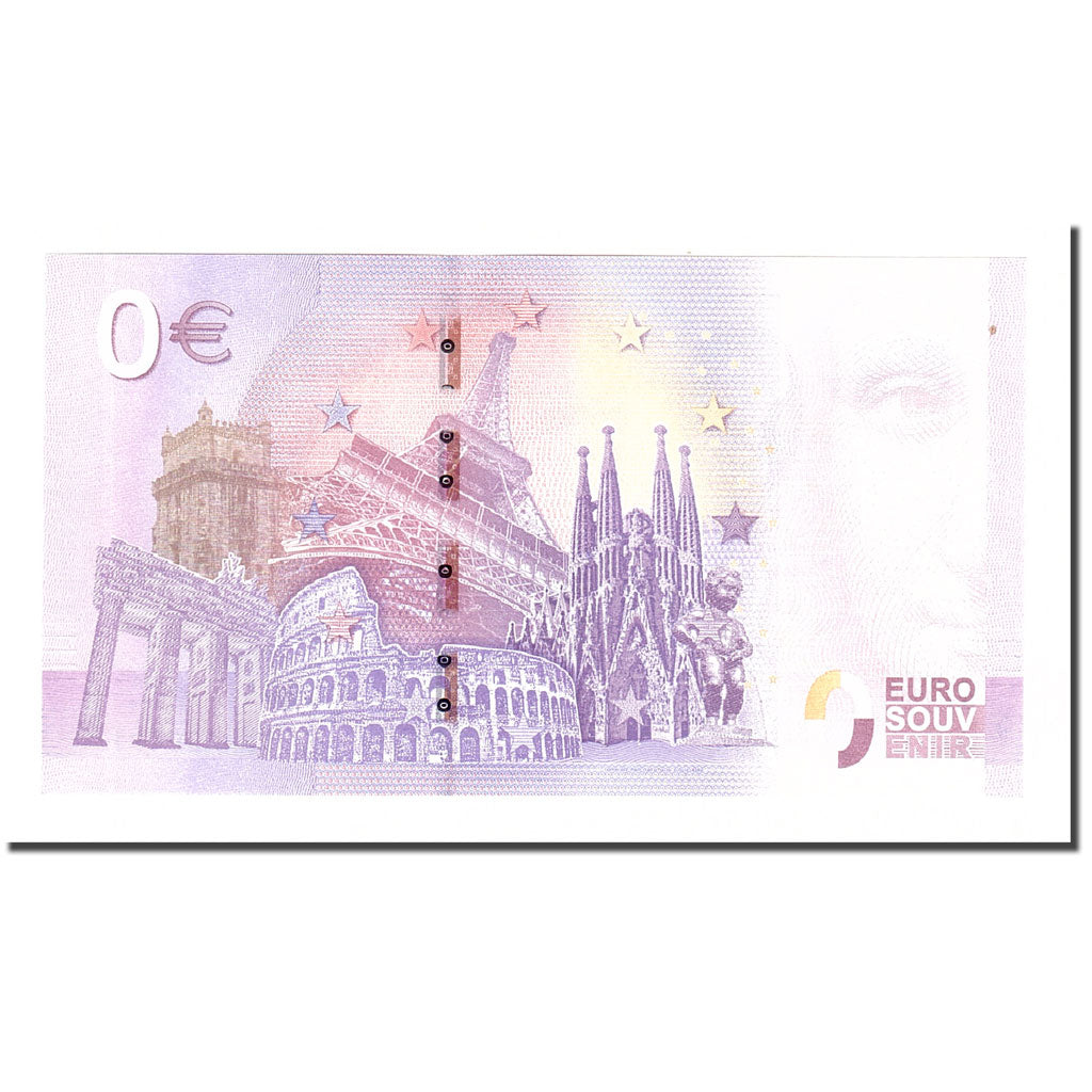 Francia, Tourist Banknote - 0 Euro, 75/ Paris - 2ème DB - 2ème Division