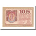 Nota, Áustria, Lofer Sbg. Marktgemeinde, 10 Heller, paysage 1, 1921, AU(55-58)