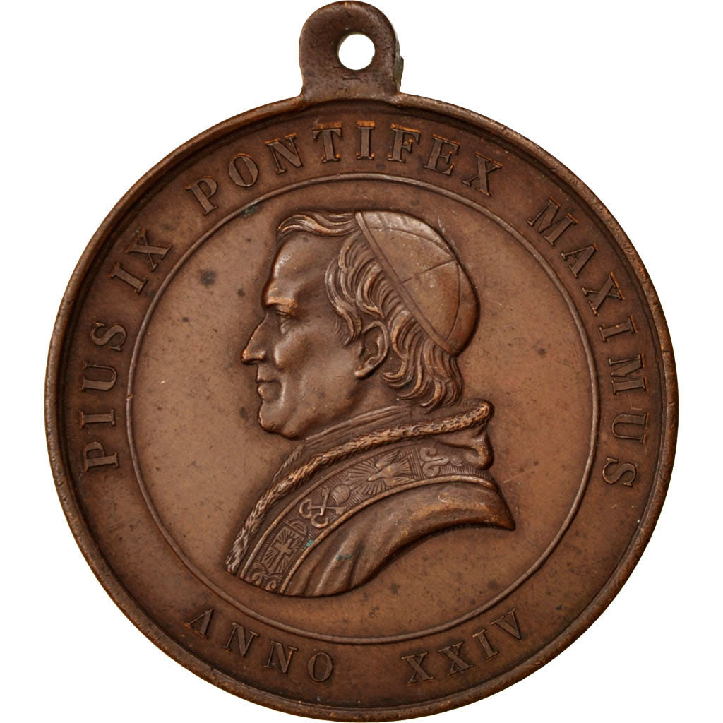 Vatican, Religions & beliefs, Medal, AU(50-53), Bronze, 41, 25.20